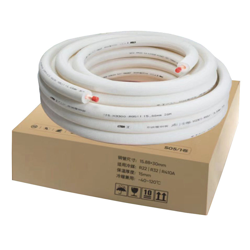 Competitive Price HVAC Air Conditioner PE Insulated Copper/Aluminum Tube Pipe for Air Conditioning