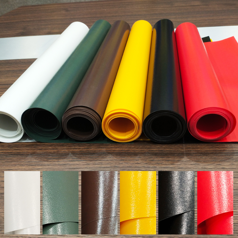 Waterproof Truck Cover Canvas PVC Fabric Cloth in Rolls for Saudi Arabia