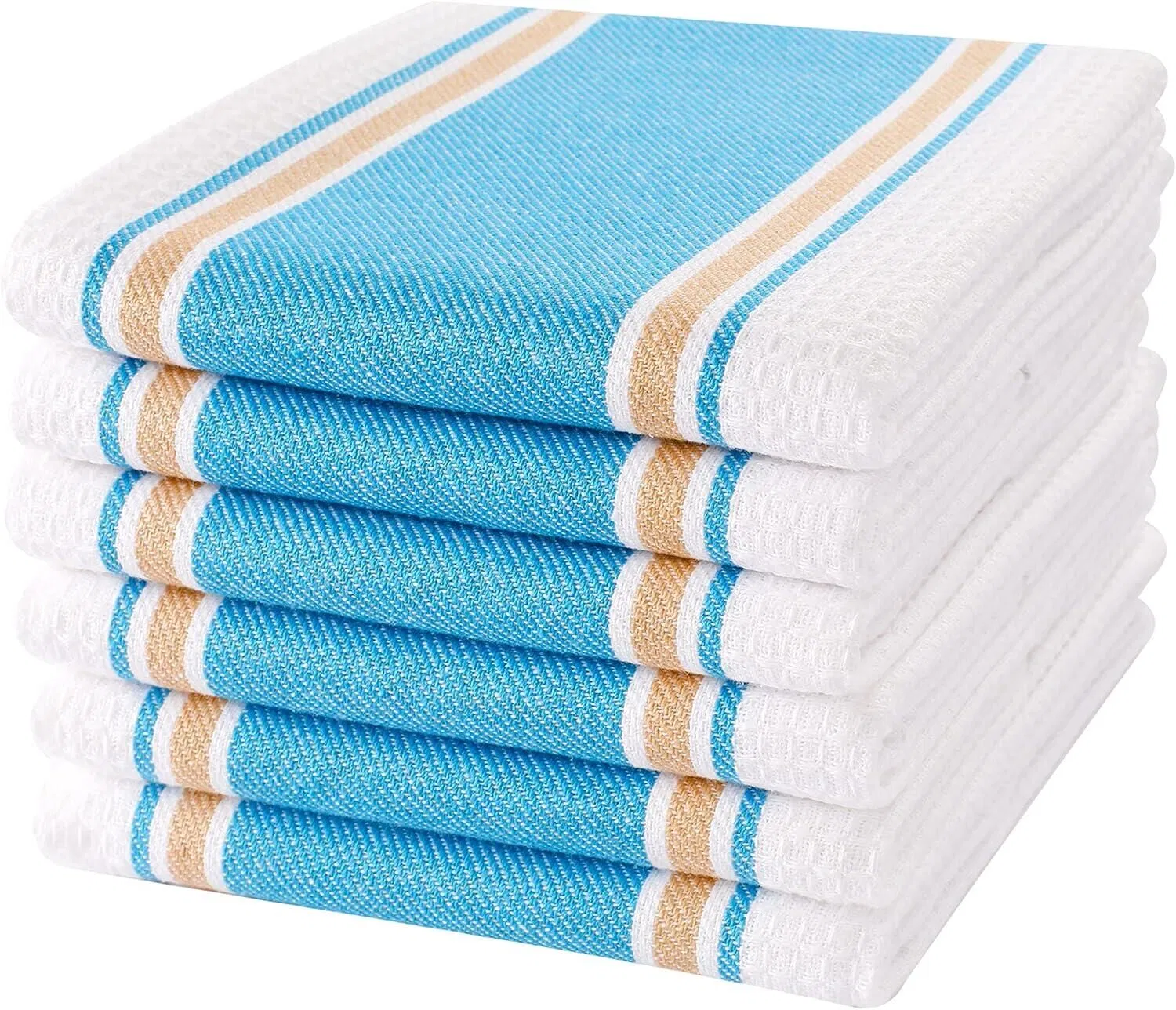 Premium 100% Cotton Quick-Drying Kitchen Towels for Home Use