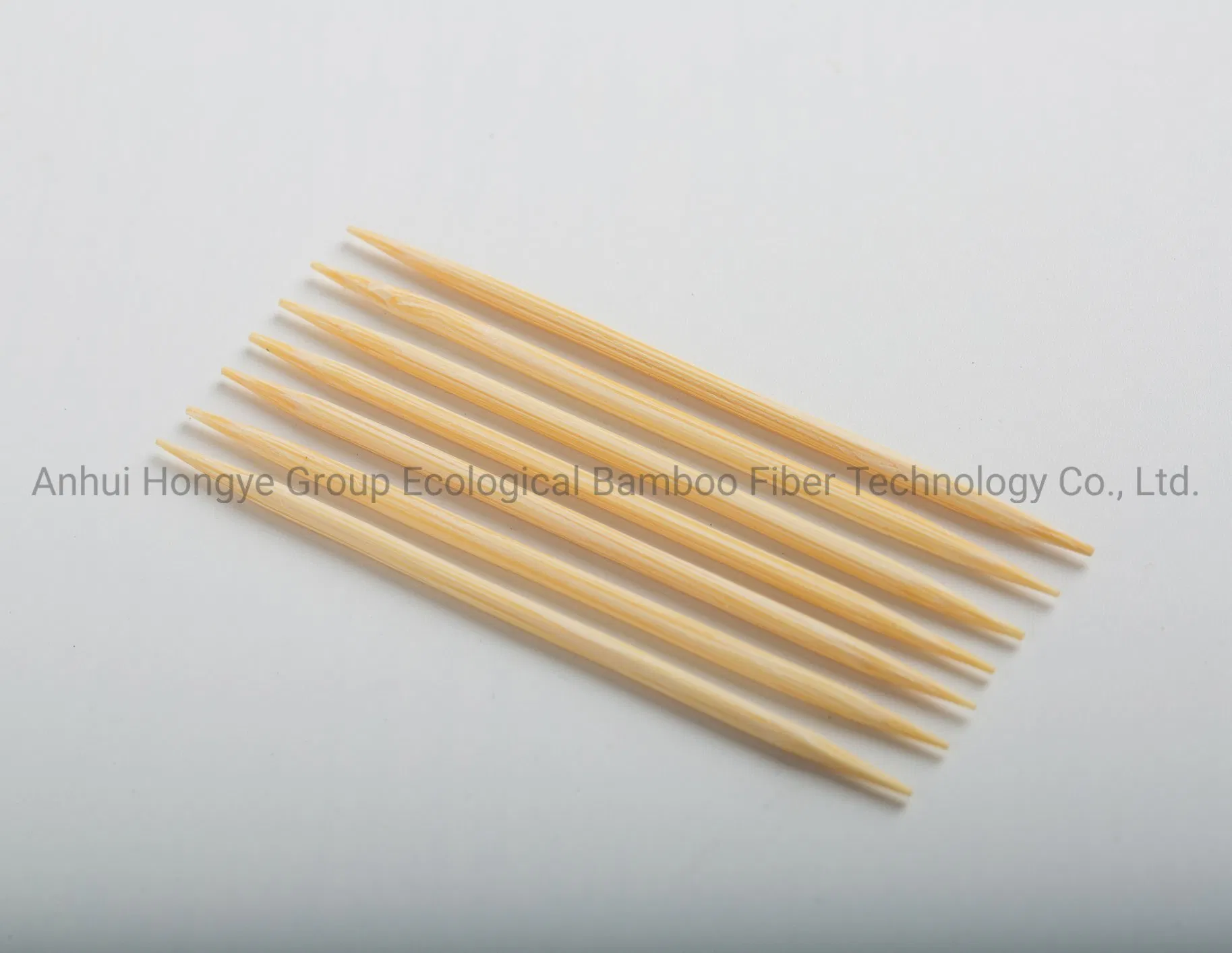 Бамбуковые зубочистки в индивидуальной упаковке