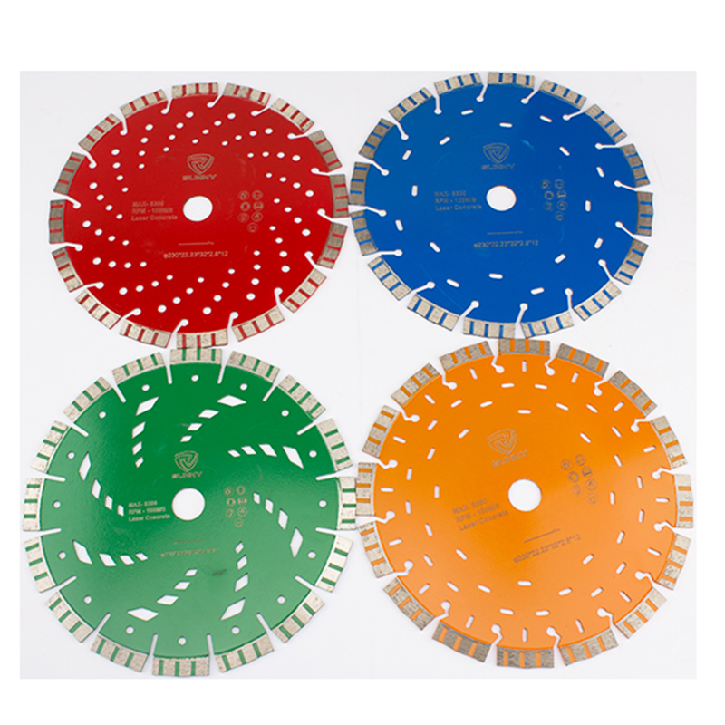 10" Fast Cutting Laser Welded Diamond Cutting Blade for Concrete
