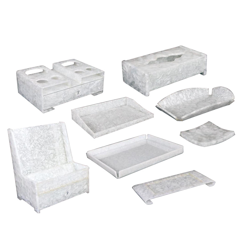 Luxury Acrylic Amenity Sets for Upscale Hotel Rooms