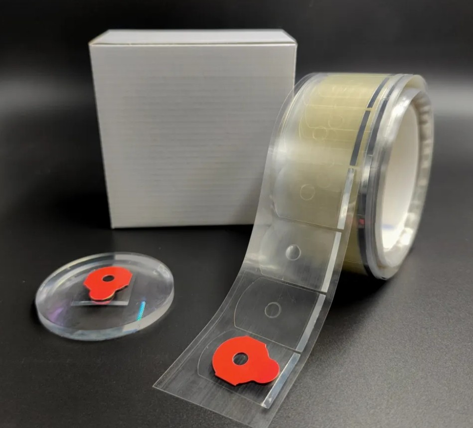 1000 Pieces Per Roll of Polished Glasses Transparent Lens Non-Slip Mat for Optical Accessories Tape