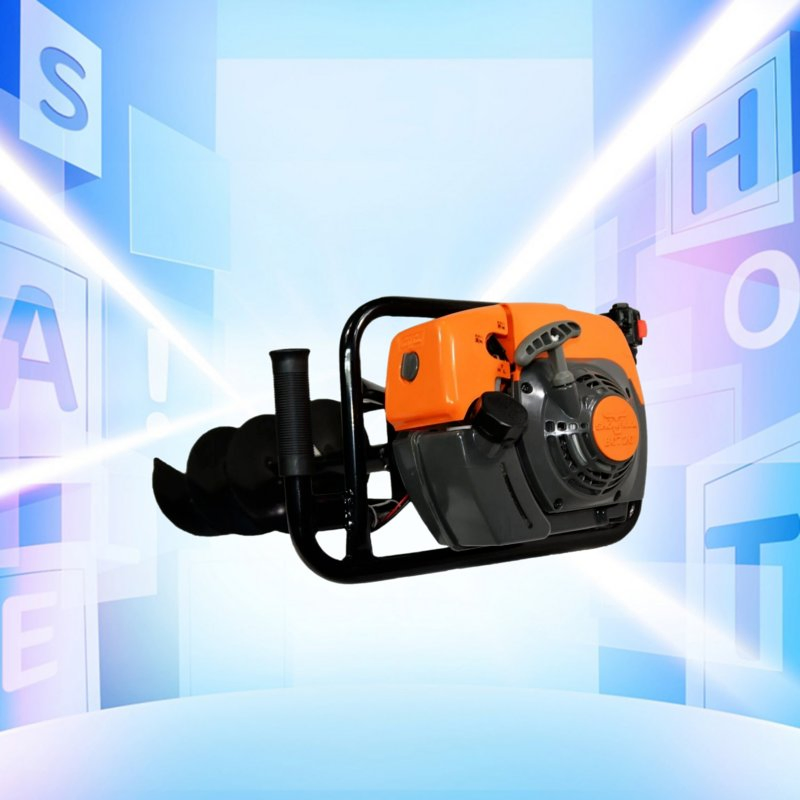 1 or 2 Man Operate Hand Push Earth Auger