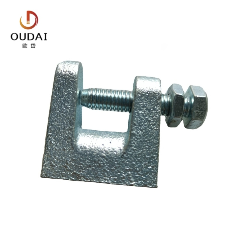 Oudai Rigid Adjustable Forging Casting Top Beam Connection Fixed Beam Clamp