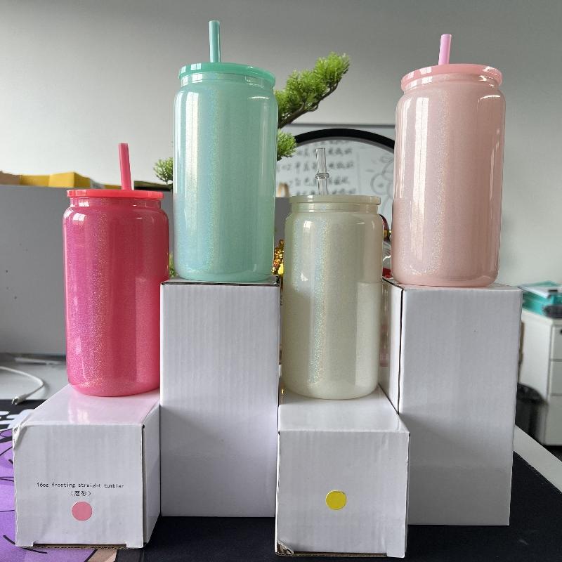 Бокал для пива с голографическим блеском 16oz