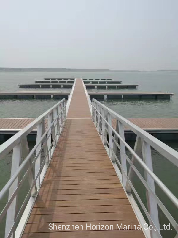 Durable 6061 T6 Aluminum Gangway Dock Gangway Galvanized Steel Boat Gangway