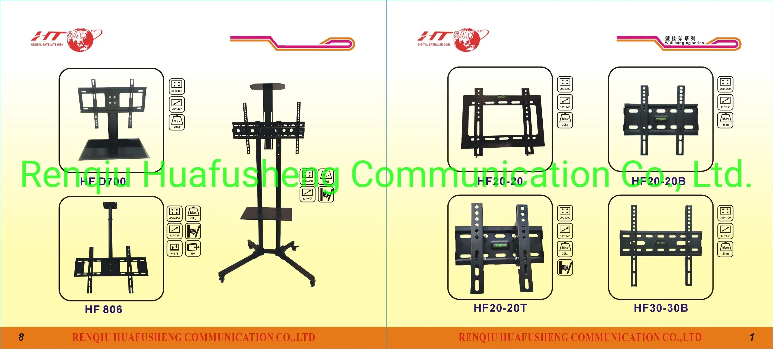 LED LCD Tilt Wholesale Factory Hot Sales TV Stand Bracket TV Wall Mount