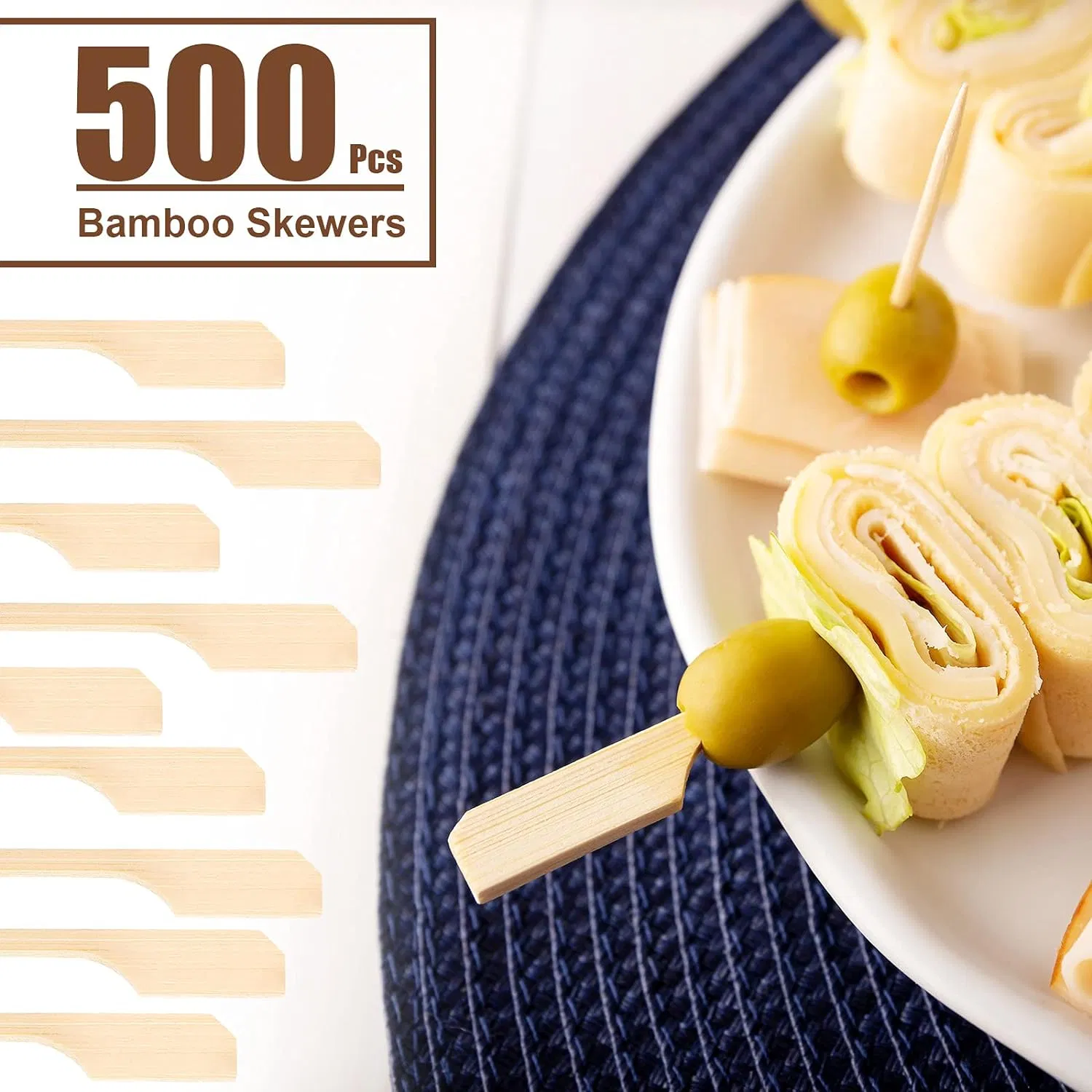Fruit Kebabs, Sandwiches, BBQ Snacks Skewer BBQ
