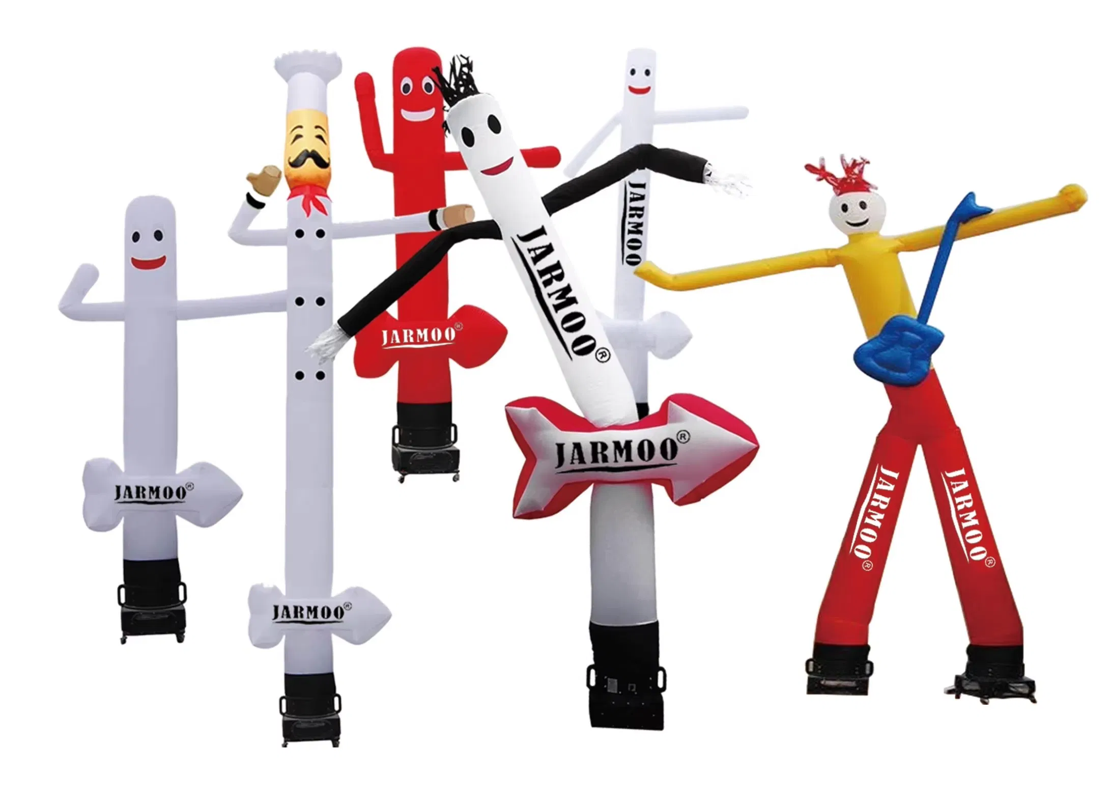 10FT 15FT 20FT Red Air Dancer for Decoration Advertising Inflatable Products