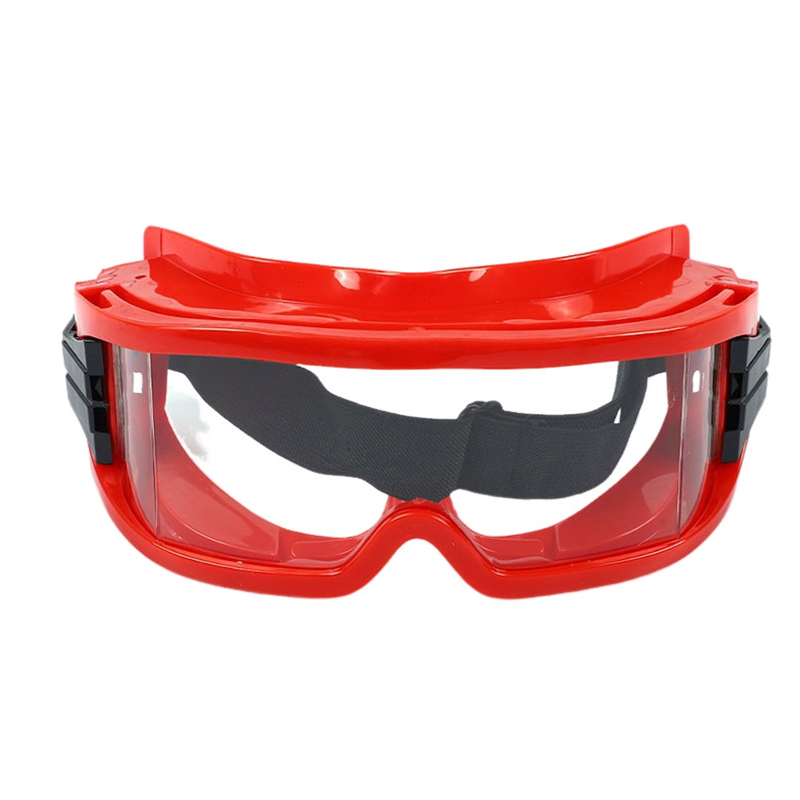 Professional Fire Goggles, Fully Sealed Anti-Splash Design, PC Lens PVC Frame, Emergency Rescue Disaster Area Special Protective Glasses