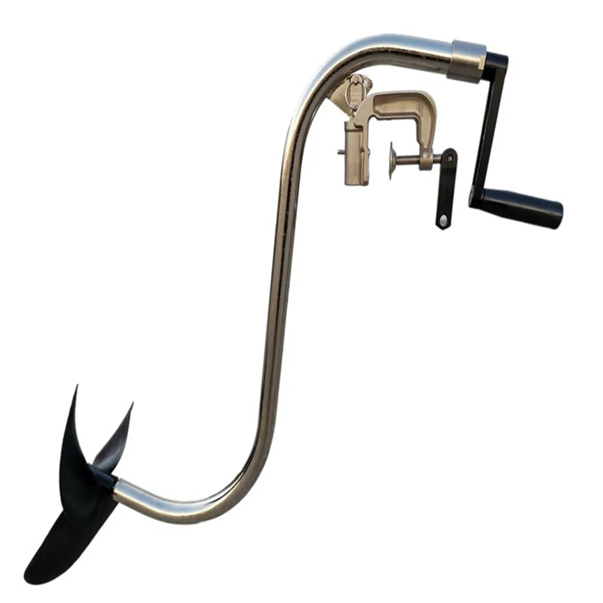 Hand Operated Boat Propeller Stainless Steel Portable Manual Boat Motor Propellers Wyz19059