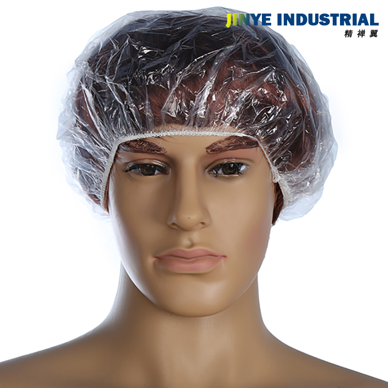 High Quality Waterproof Salon Hair Dry Cap Custom Transparent Hair Cover