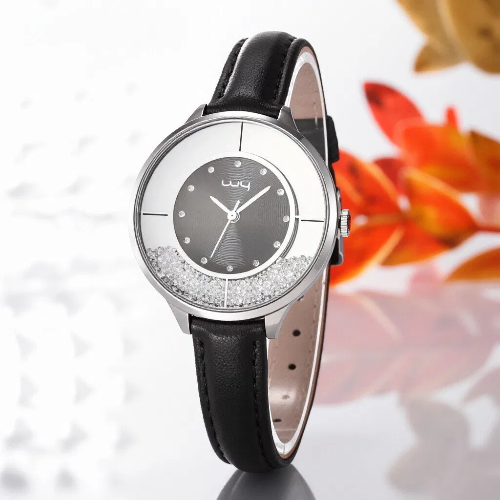 Business Customized Watch Leather Watch Alloy Watch (Wy-108B)