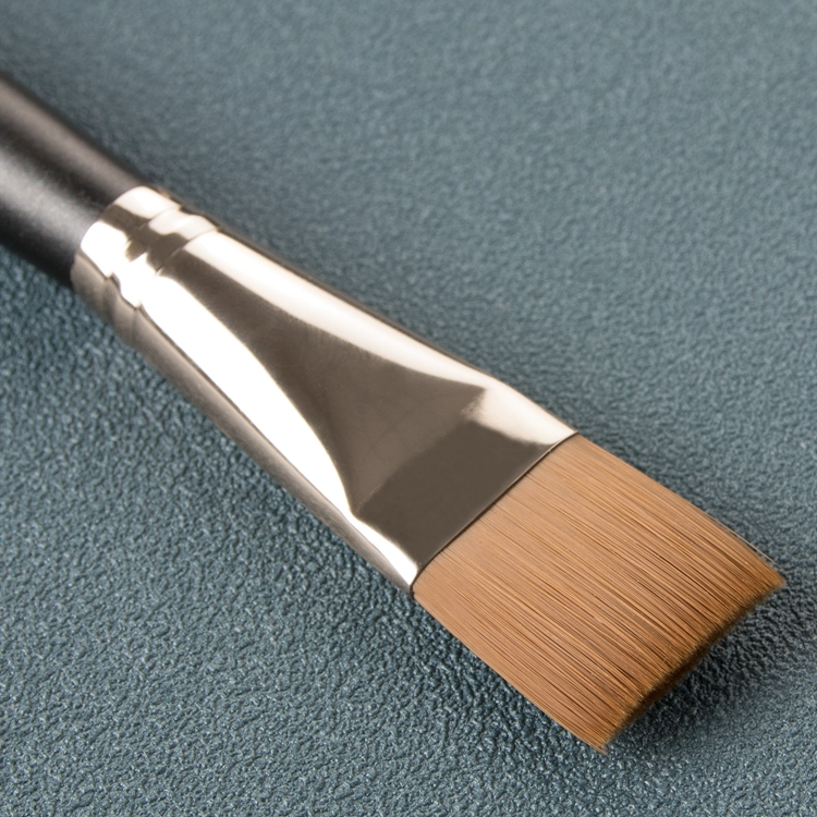 Makeup Brushes Single Black Brown Face Mask Brush Wholesale for Beauty Makeup Tools