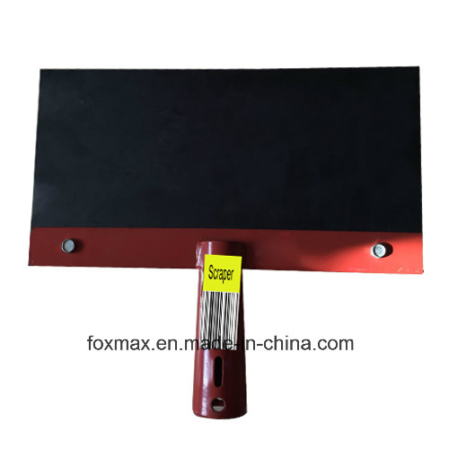 Floor Scraper with Wooden Steel Tubular Fibre Glass Handle (FM-SC07)