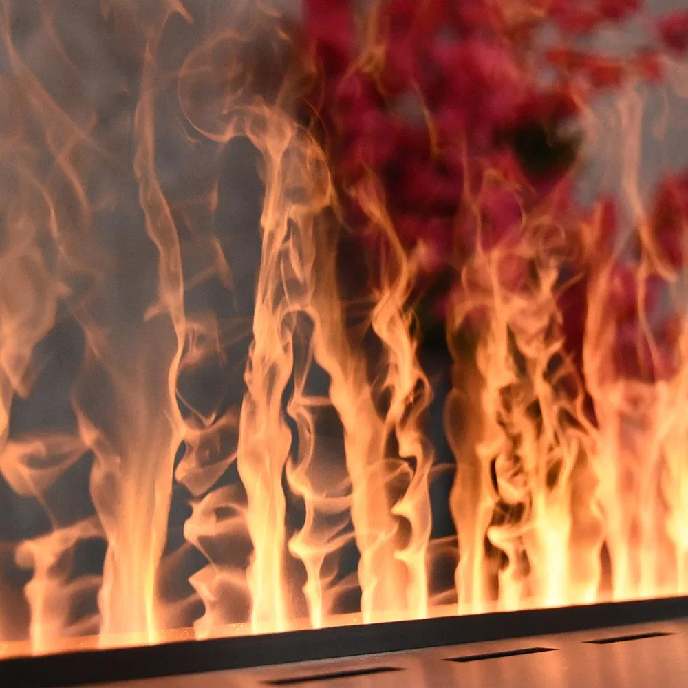 Factory Custom Made 3D Mist LED Atomization Flame 232cm Electric Water Steam Fireplaces
