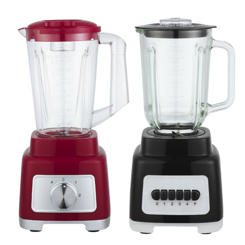 1.5L Household Kitchen Blender & Juicer Home Dual-Plastic Blender for Juicing Blending and Grinding
