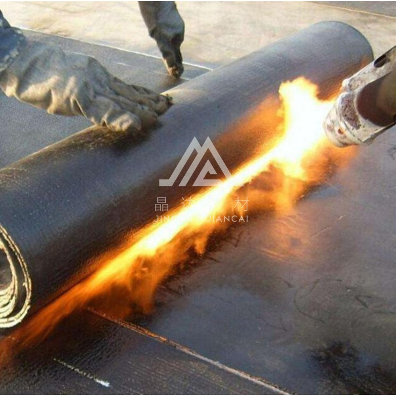 3mm-5mm Torched Flat Roof SBS Modified Bitumen Roll Waterproofing Membrane for Building Construction Waterproof Felts