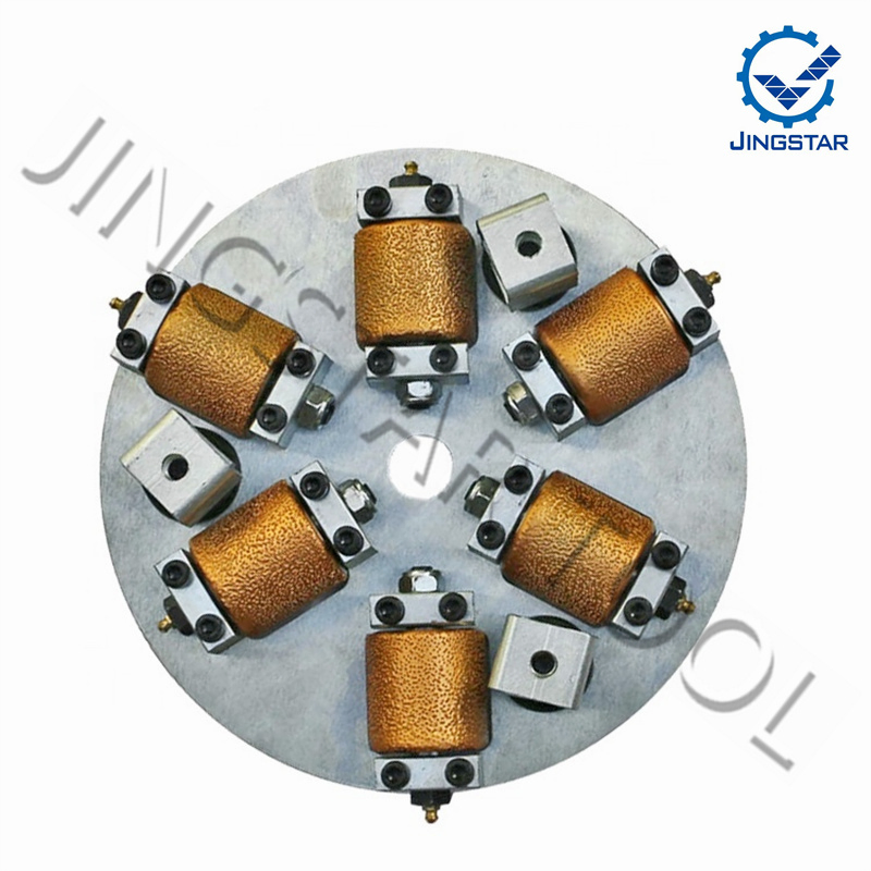 Fickert Diamond Bush Hammer Lichi Surface Processing for Marble Granite Concrete