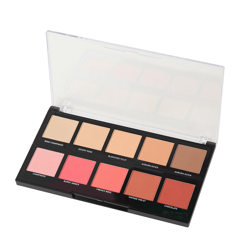 for Me Only Brand Multifunctional Makeup Palette Organic Blush Palette and 5 Color Contour Powder Paleta De Rubor