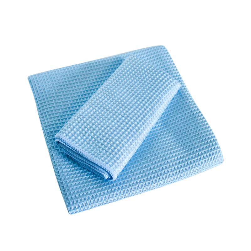 Wholesale Microfiber Dish Towels Kitchen Wiping Towel Microfiber Waffle Weave Towel