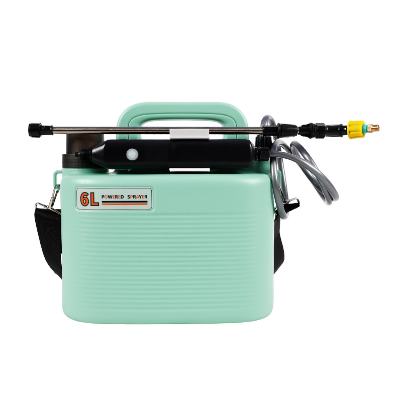 6L Electric Garden Sprayer Battery Powered Sprayer with Shoulder Strap