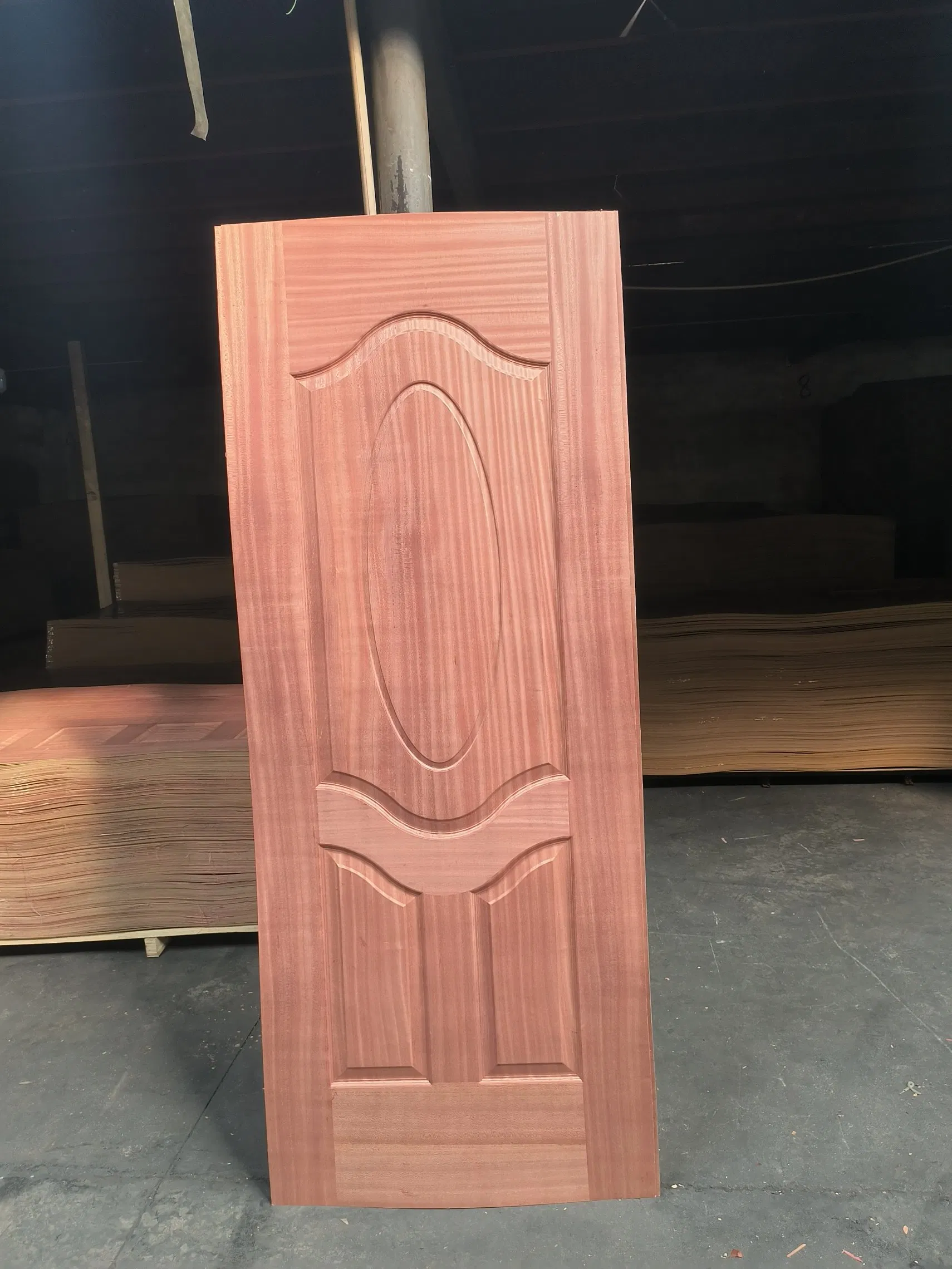 MDF Moulded Door Skin, Wood Grain Melamine Molded Door Skin