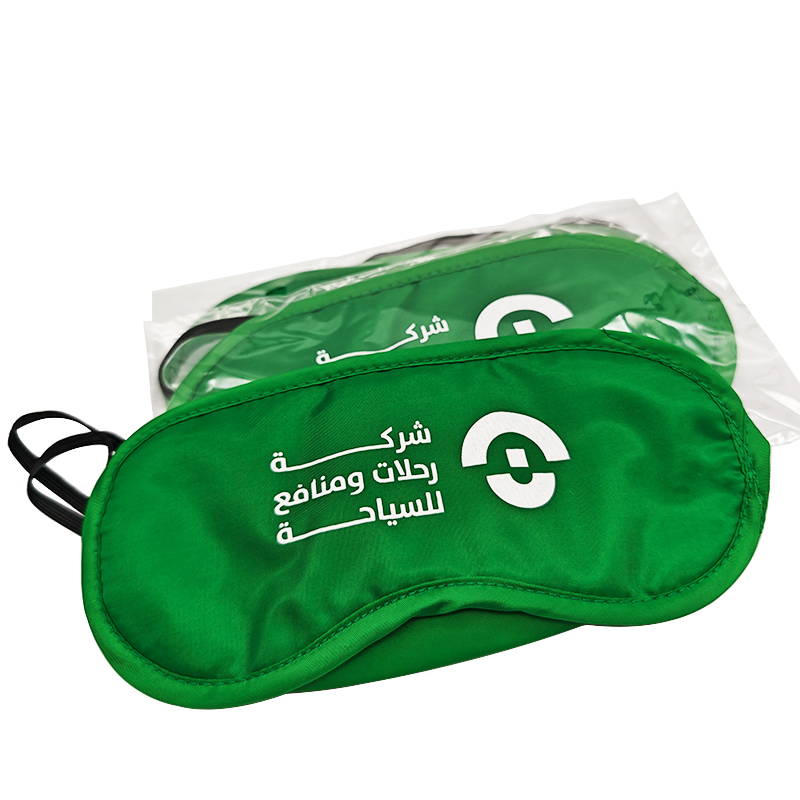 OEM Custom Eye Mask for Airline Printed Soft Sleeping Eye Mask