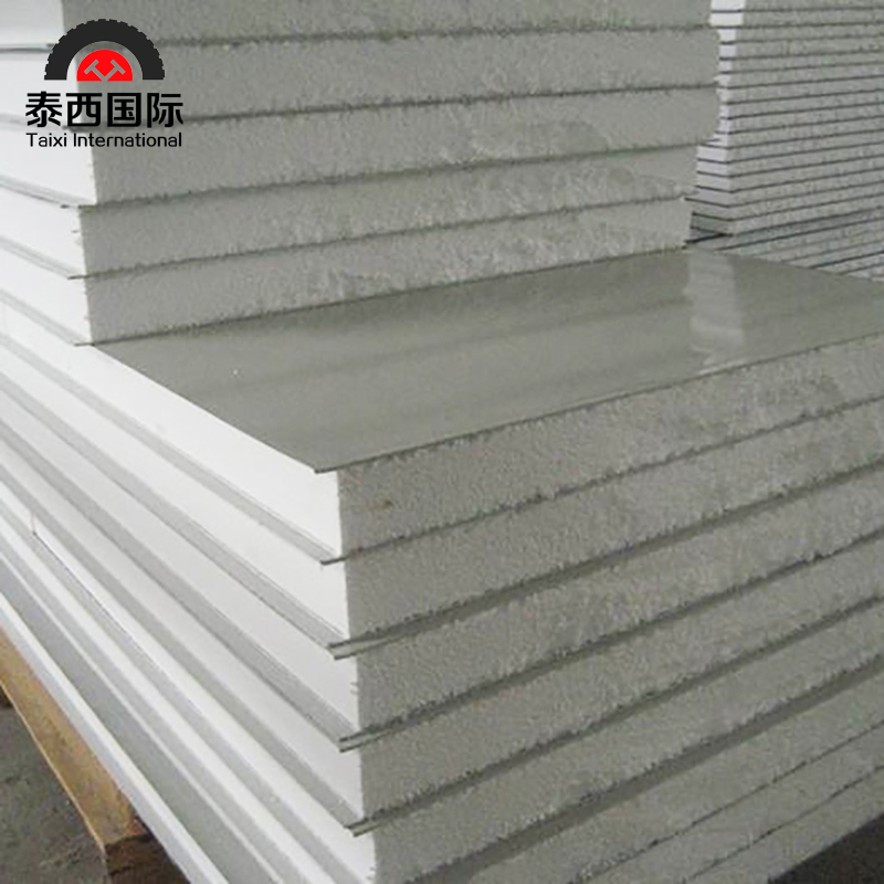 Insulated Composite Boards Exterior Wall Roof Panels Thermal Polyurethane PU Sandwich Panel