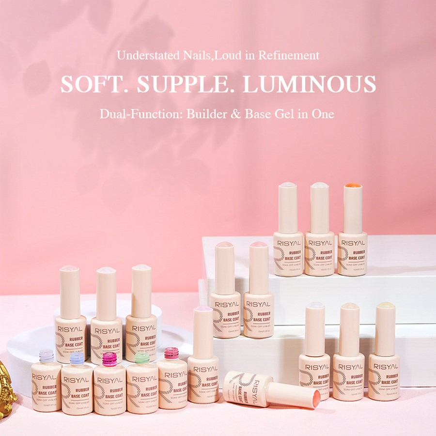 Wholesale Builder Nail Extension Gel Custom Color No Burn Self Leveling Hard Gel Professional Use
