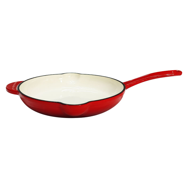 Enamel Coating Cast Iron Non-Stick Fry Pan Small Cast Iron Cookware Skillets