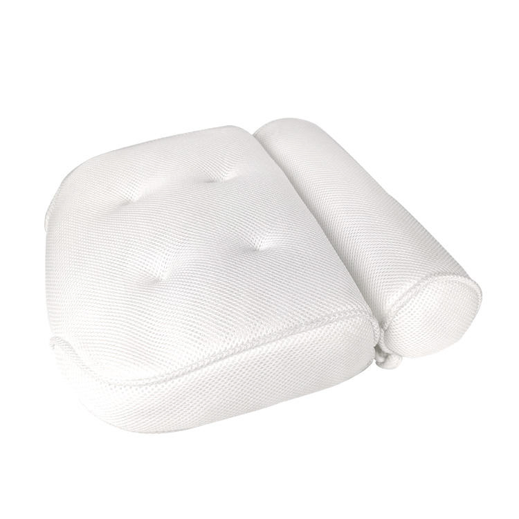 Bathtub Pillow Bath Pillow with Suction Cups SPA Wedge Bath Pillow