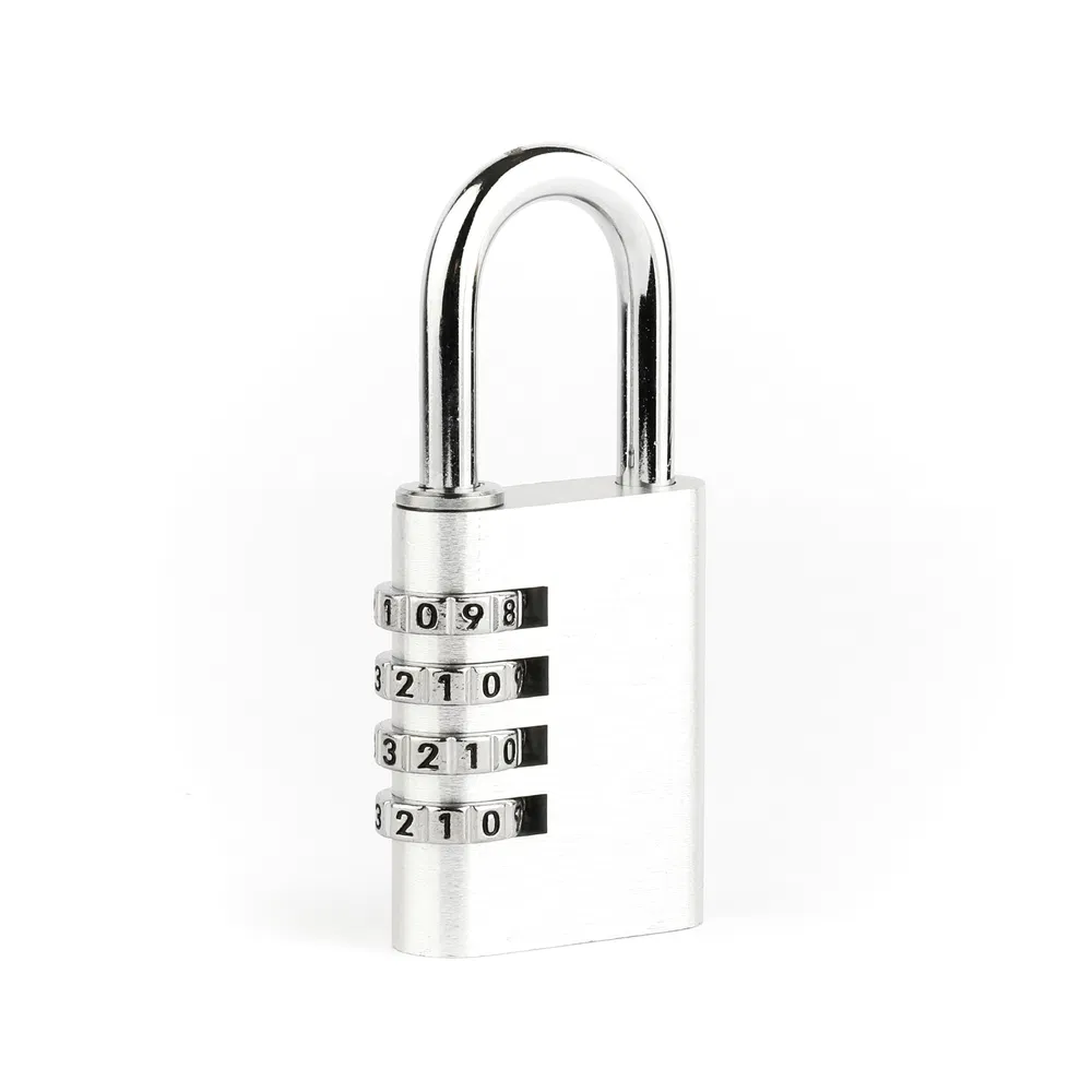 Weatherproof 21mm 3-Digit Aluminum Security Combination Padlock for School