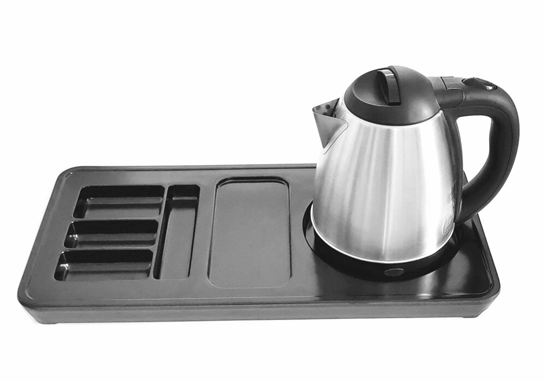 Hotel 0.8L Plastic Cordless Electric Tea Kettle