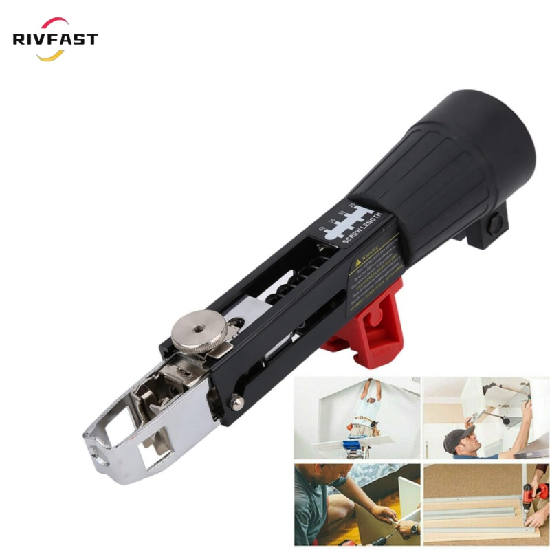 Factory Directly Sale Screw Drill Chain Adapter for Power Drill Gun Chuck Range Automatic Screw Spike Chain Nail Gun Adapter Automatic Chain Nail Gun