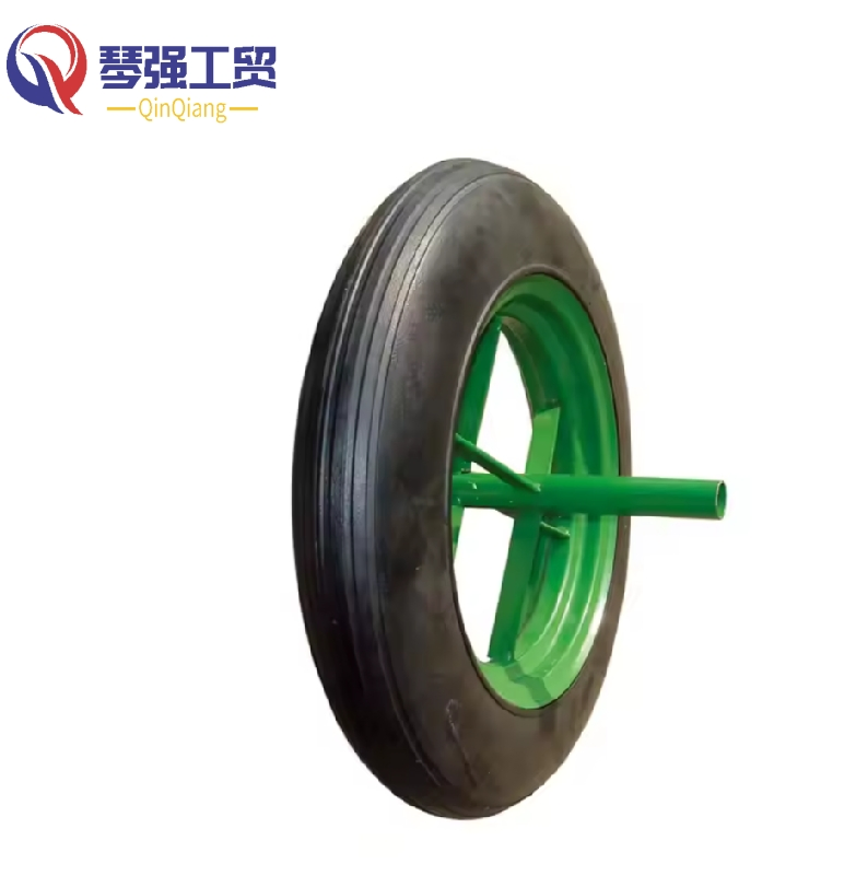14X4 Rubber Wheels 14 Inch Rubber Powder Wheels for Wheelbarrow Trolley