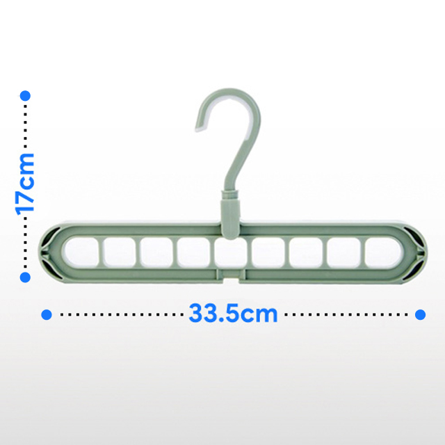 Plastic Scarf Clothes Hangers Storage Racks