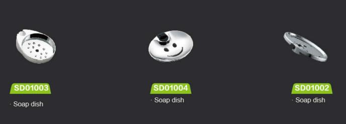 Soap Dish for Shower Column