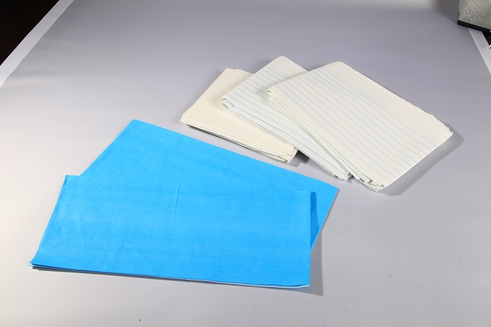 White Color 2 Ply Paper Disposable Surgical Bed Sheet