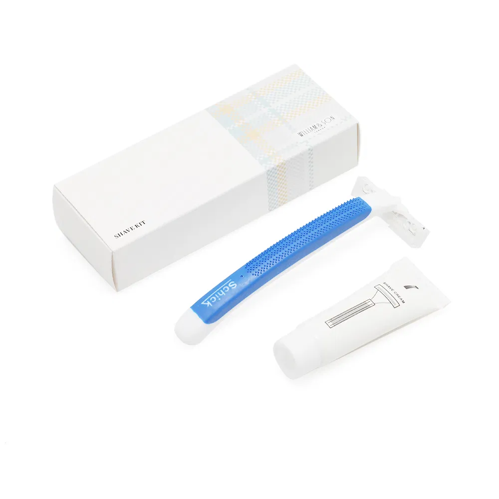 Eco-Friendly Bamboo Razor with Dual Stainless Steel Blades for Smooth Shaving