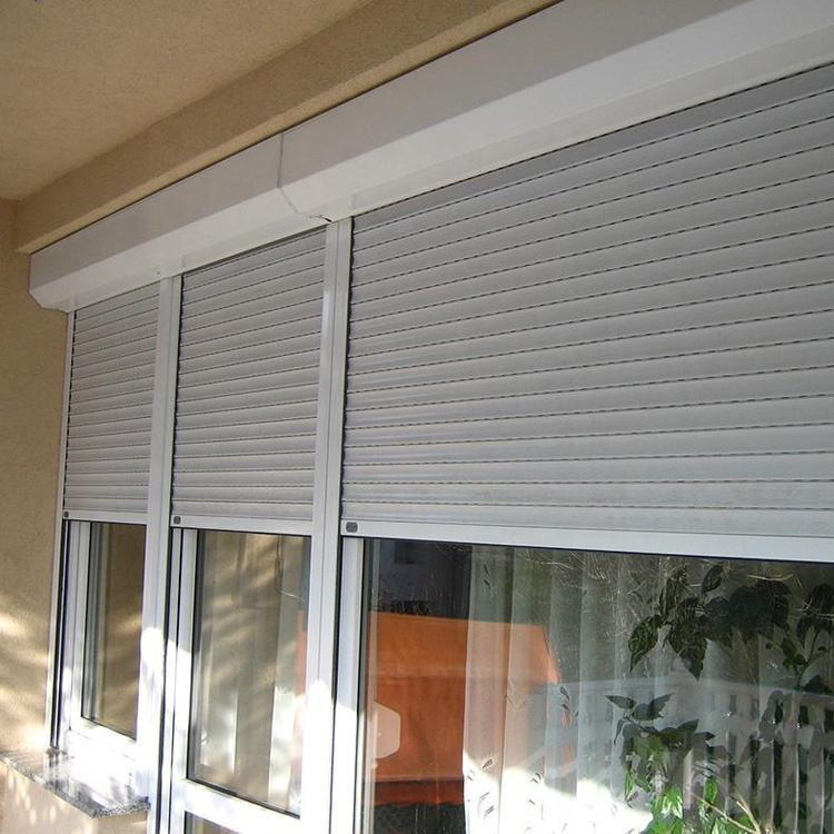 Electric Aluminum Alloy Rolling Shutter Windows for Commercial & Residential Use