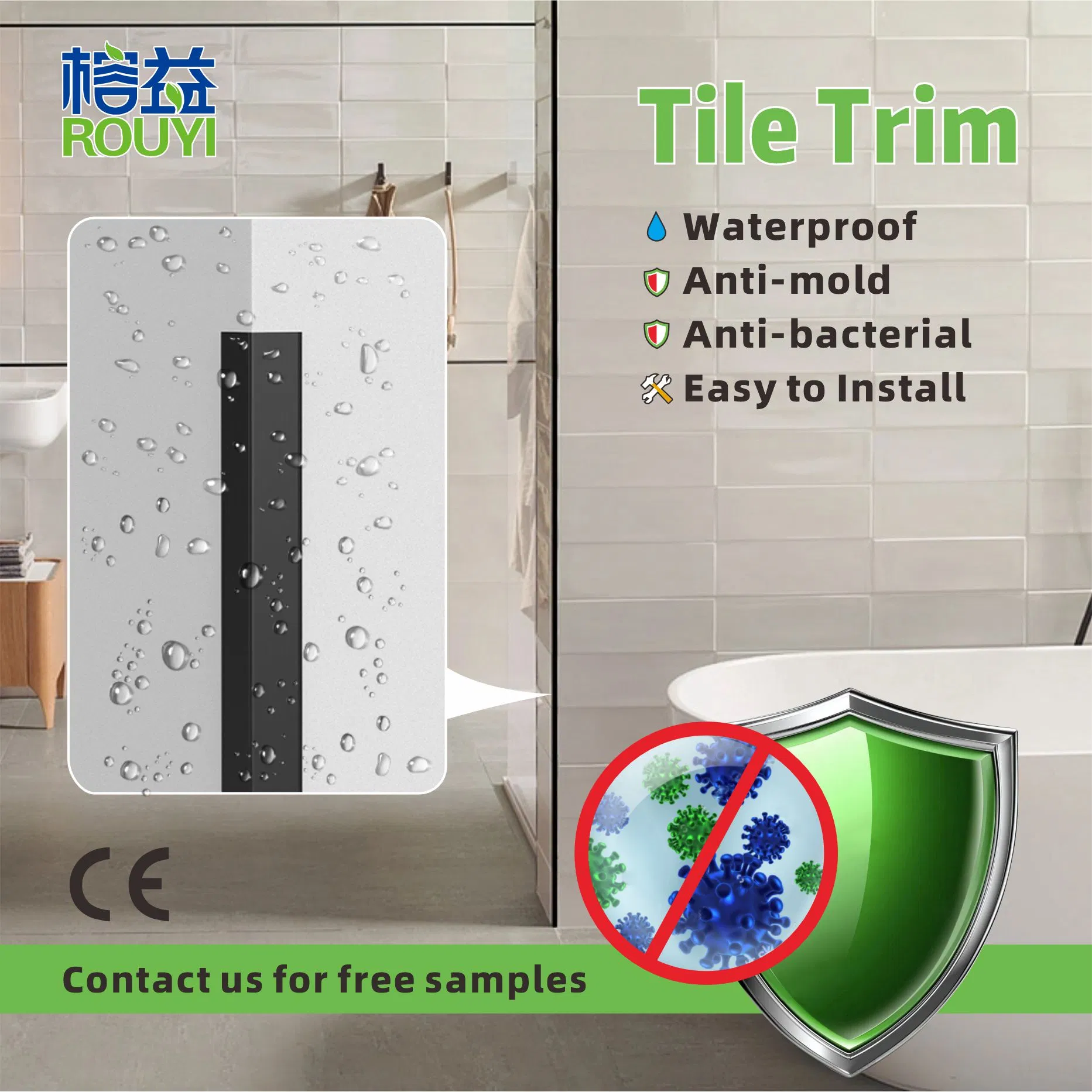 B2b Online Ceramic Tile Edge Aluminum Tile Trim Corners Aluminium Trim