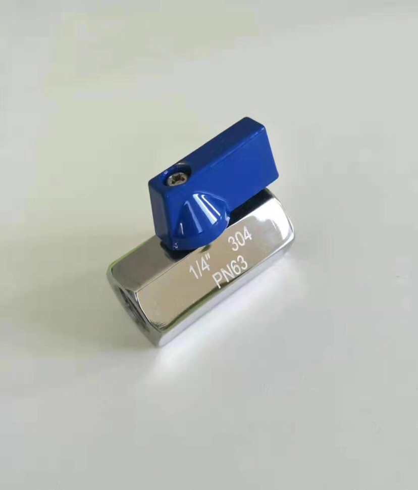 Pn63 Stainless Steel Mini Ball Valve with Male Thread
