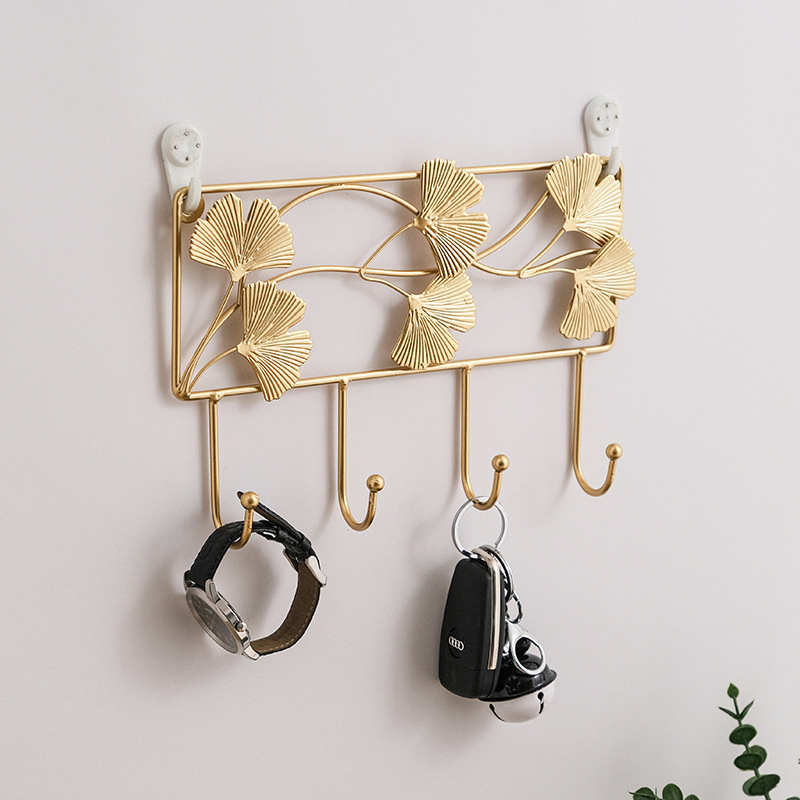 Wall Art Wall Mounted Durable Coat Hook Elegant Style Ez29433