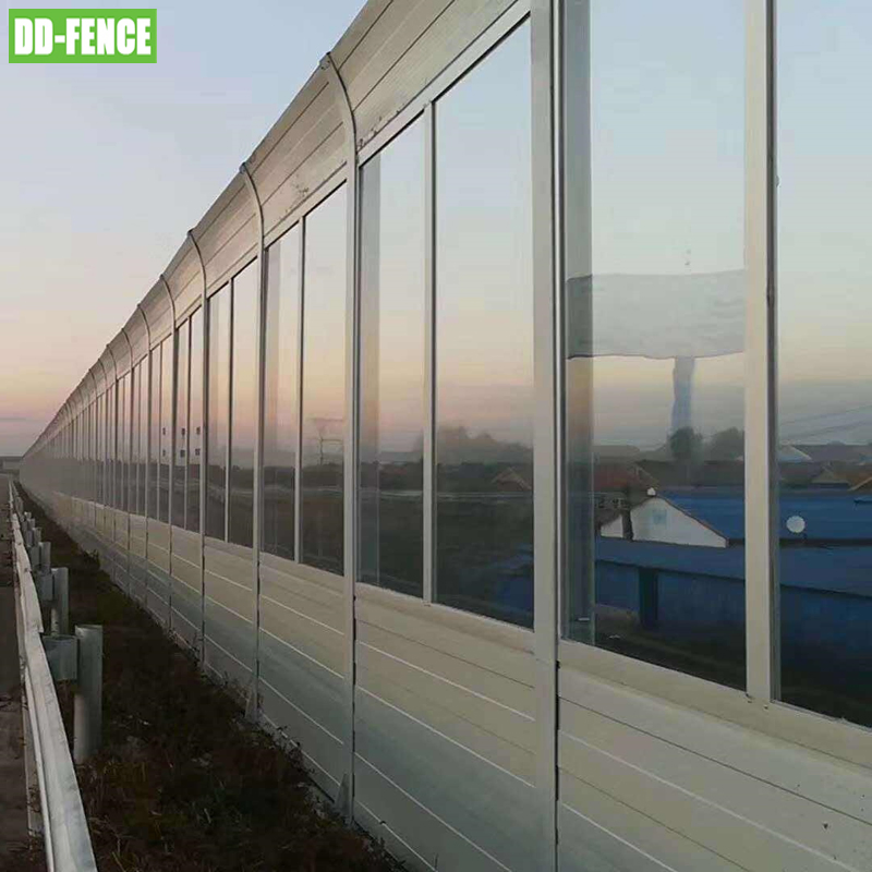 High Quality Soundproof Screen Fence Acrylic Aluminum Noise Absorption Fence Sound Noise Barriers