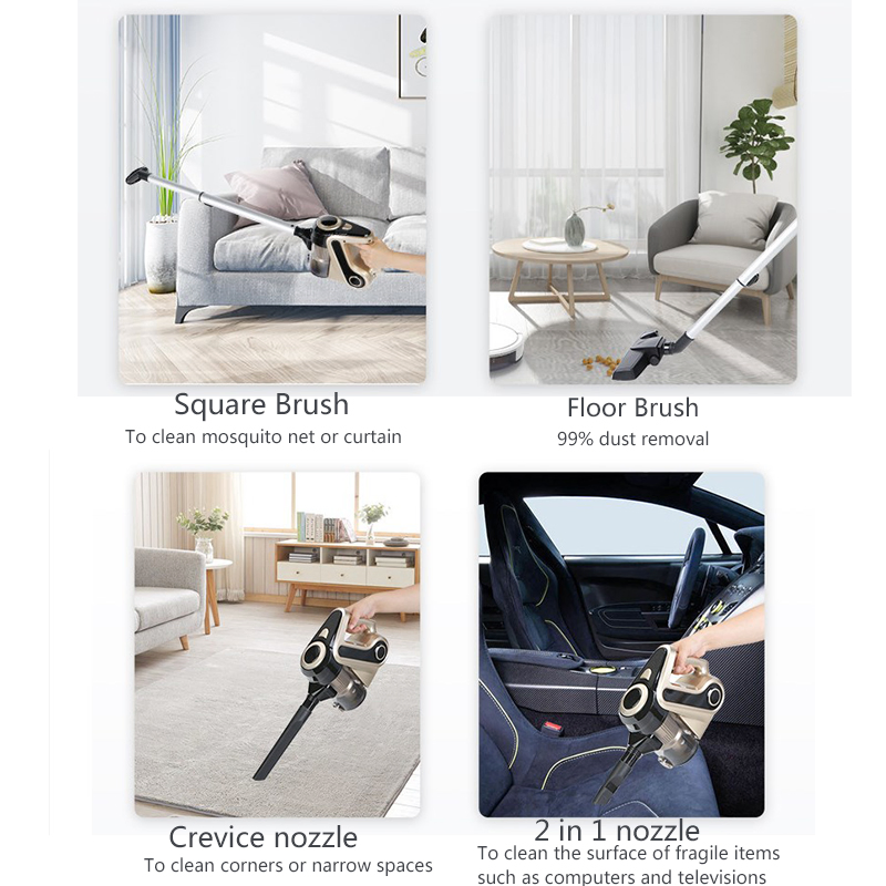 5m Cord Length Hand Portable Corded Vacuum Cleaner with Cord Factory Price