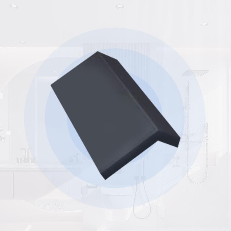 Dark Gray Square Neck Pillow with Suction Cup SPA Pillow