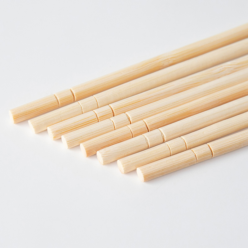 Round Disposable Bamboo Chopsticks with Customized Packaging