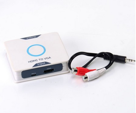 Конвертер HDMI в VGA с аудио 1080P/4K